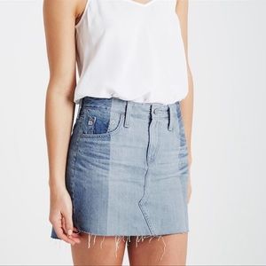 AG DENIM MINI SKIRT